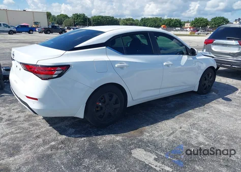 2021 Nissan Sentra S Xtronic Cvt from USA, damaged, VIN 3N1AB8BV8MY281906